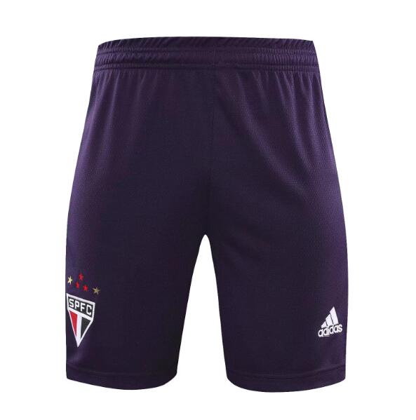 Sao Paulo FC Purple Goalkeeper Soccer Shorts 2020/21